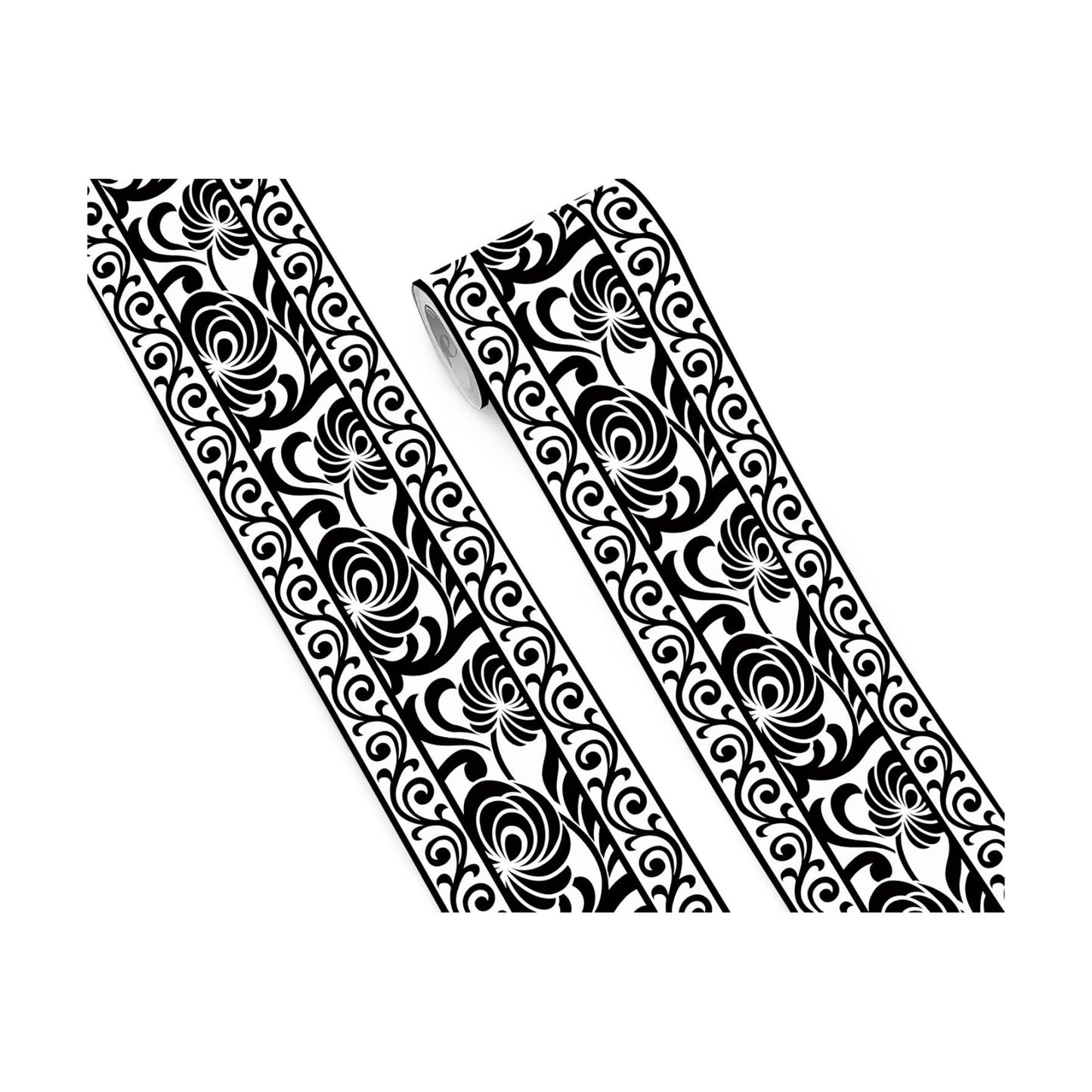 Wallpaper Border / 6 x 240 / WB-5617 / Black