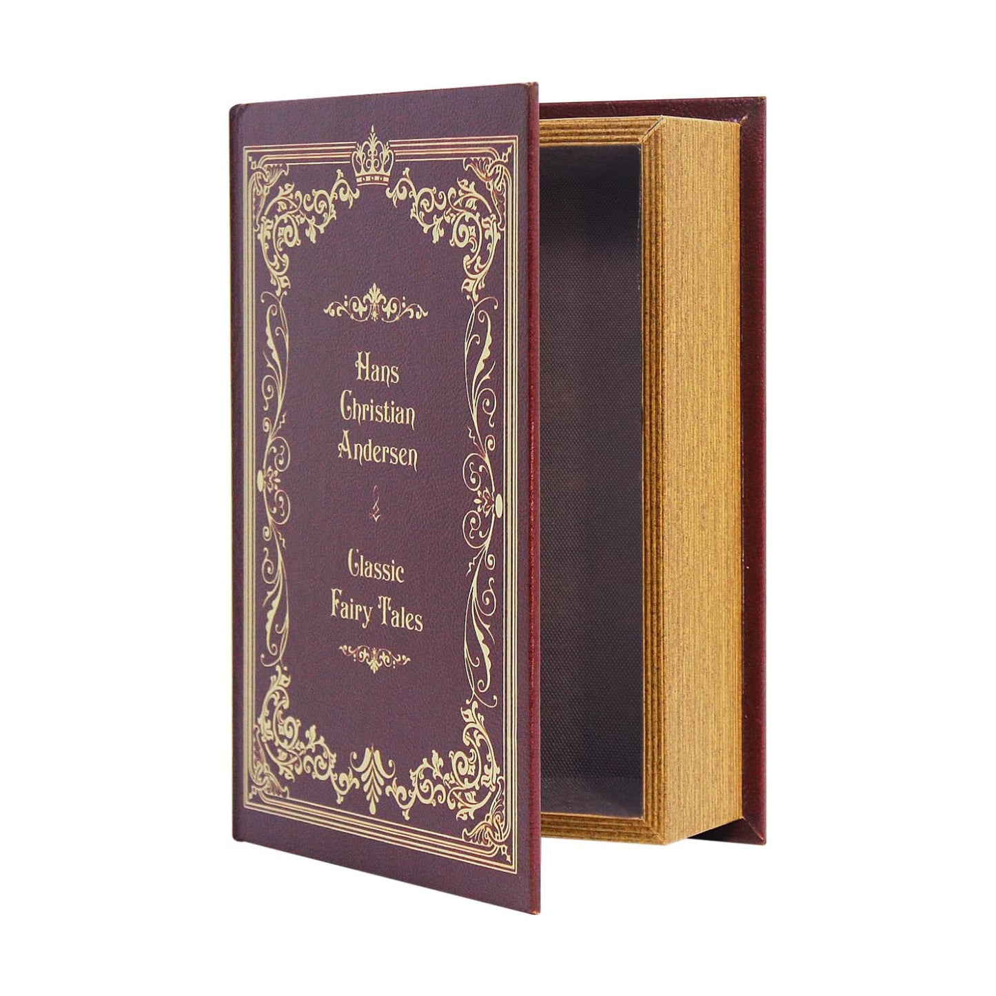 Faux Wood cover Storage for Hidden Jewelry / Classic Fairy Tale