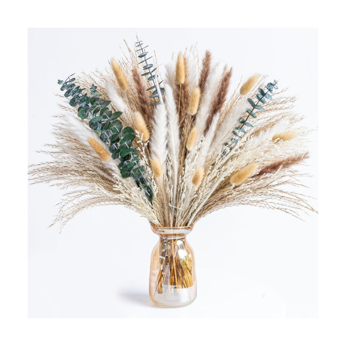Boho Decor Pampas Grass and Eucalyptus Bouquet