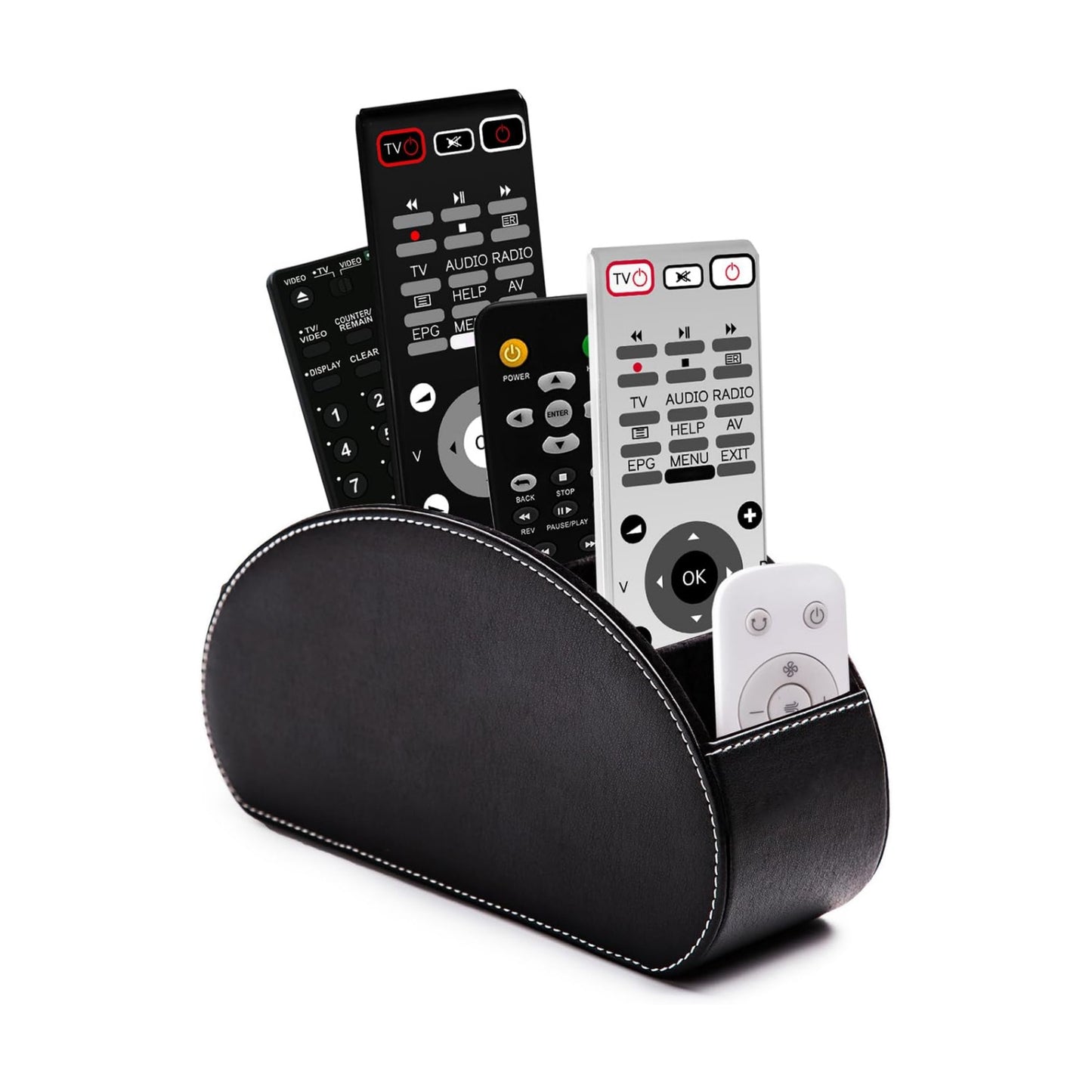 Remote Control Holders Organizer Box / Black / S