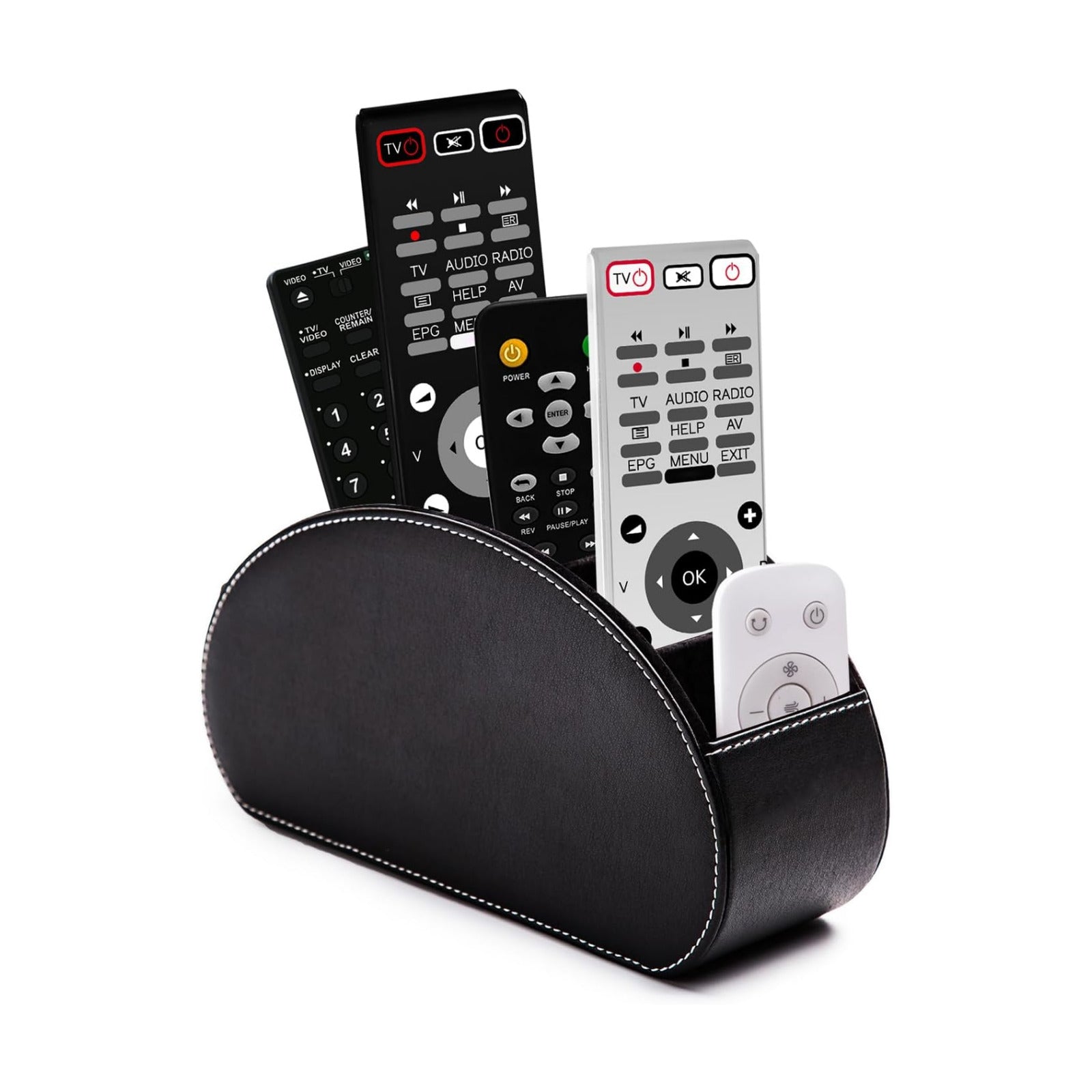 Remote Control Holders Organizer Box / Black / S