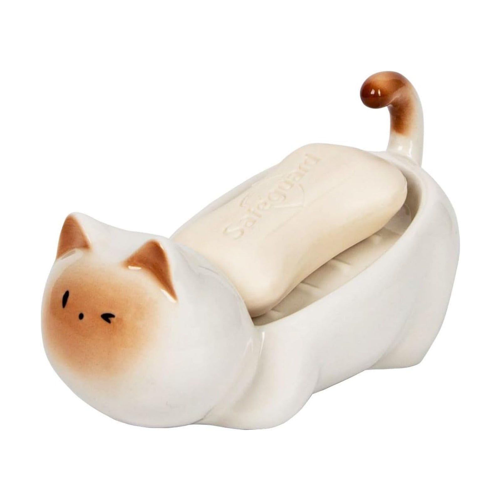 Decorative Soap Tray / White