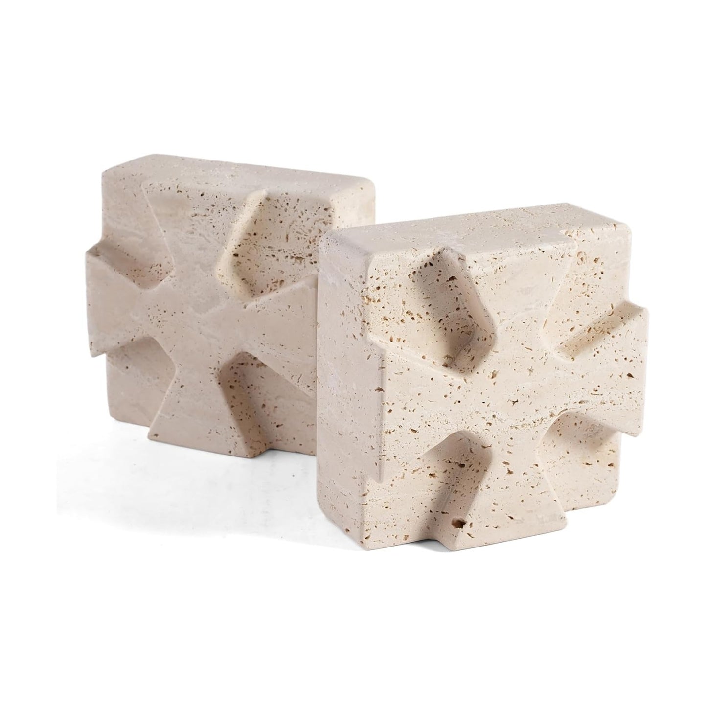Modern Aesthetic Book Holder/Stopper / Square-beige