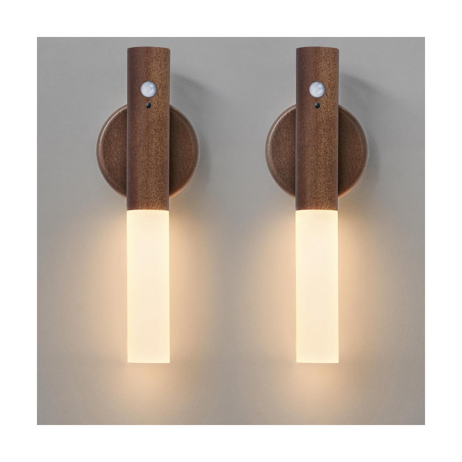 Montford Wall Sconces Set of Two Battery Operated, Motion Sensor Night Light Magnetic Wall Light Rechargeable Wall