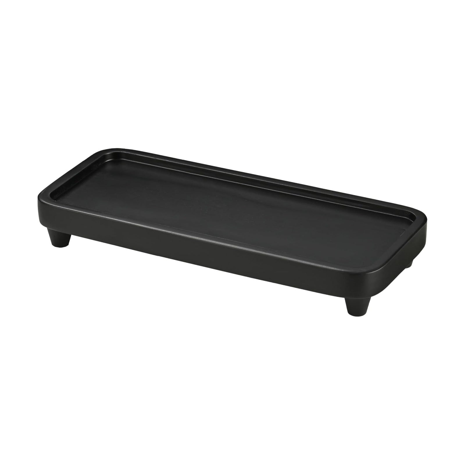Vanity Tray / Soap Dispenser Tray / Black-large