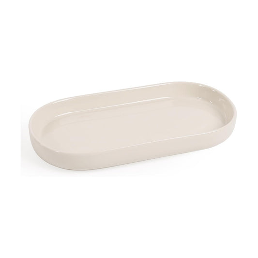 Ceramic Jewelry Tray / Cream_1pcs