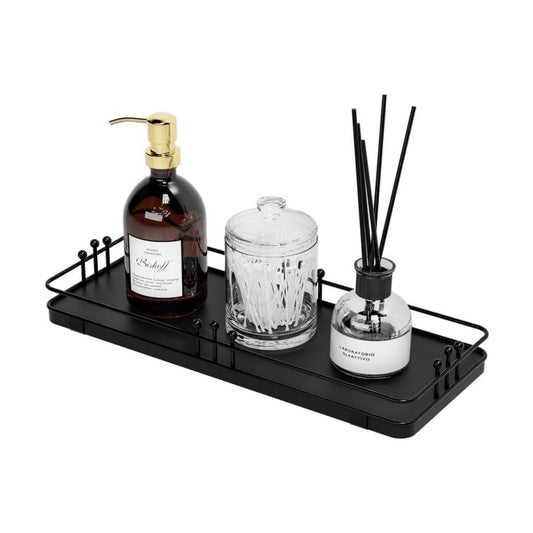Kitchen Tray for Salt Spice / 11.3 x 4.4 x 1.6 / Black + Black