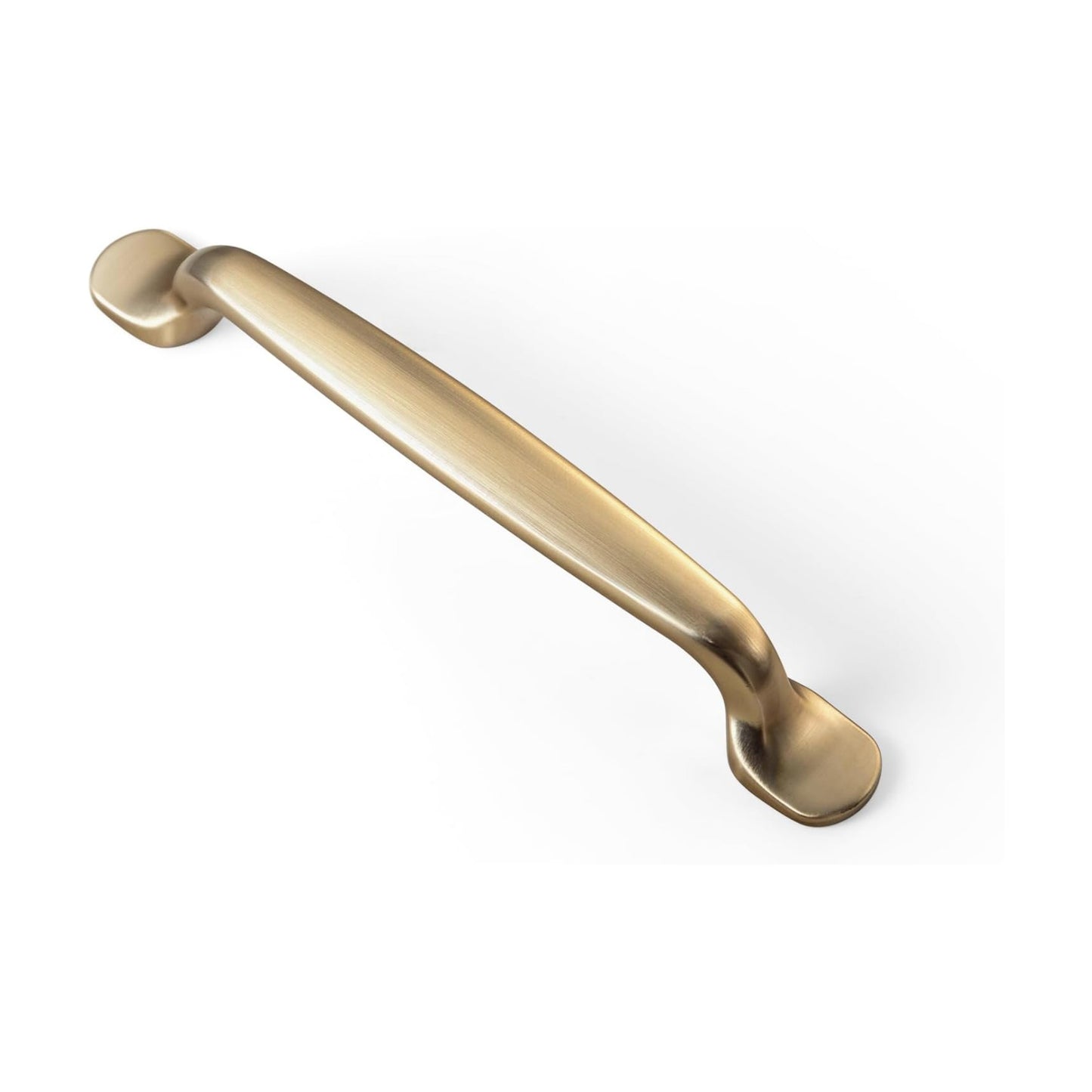 Arch Cabinet Pulls Drawer Handles Zinc / 5" Center To Center / Modern / Champagne Bronze / Set of 6