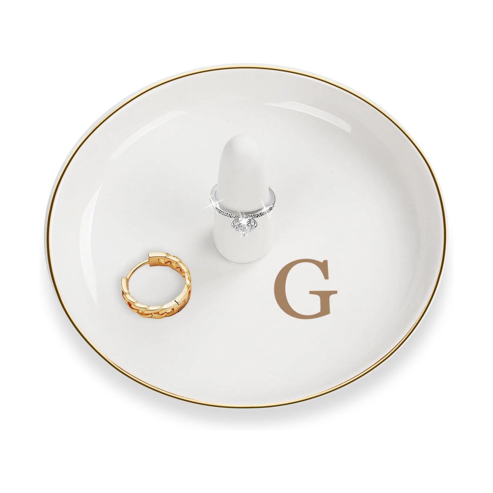 Ceramic Ring Holder Dish / G