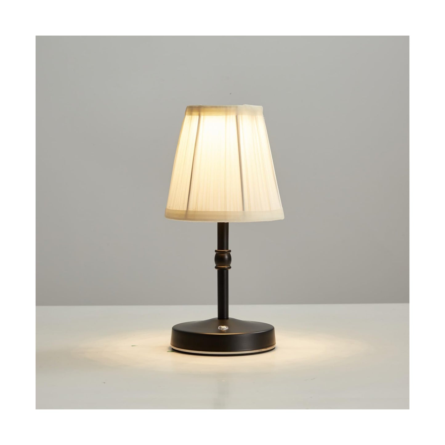 5W LED Cordless Mini Lamp,3000 mah Battery Operated Lamps,3 Color Temperature Dimmable Table Light,Small Rechargeable