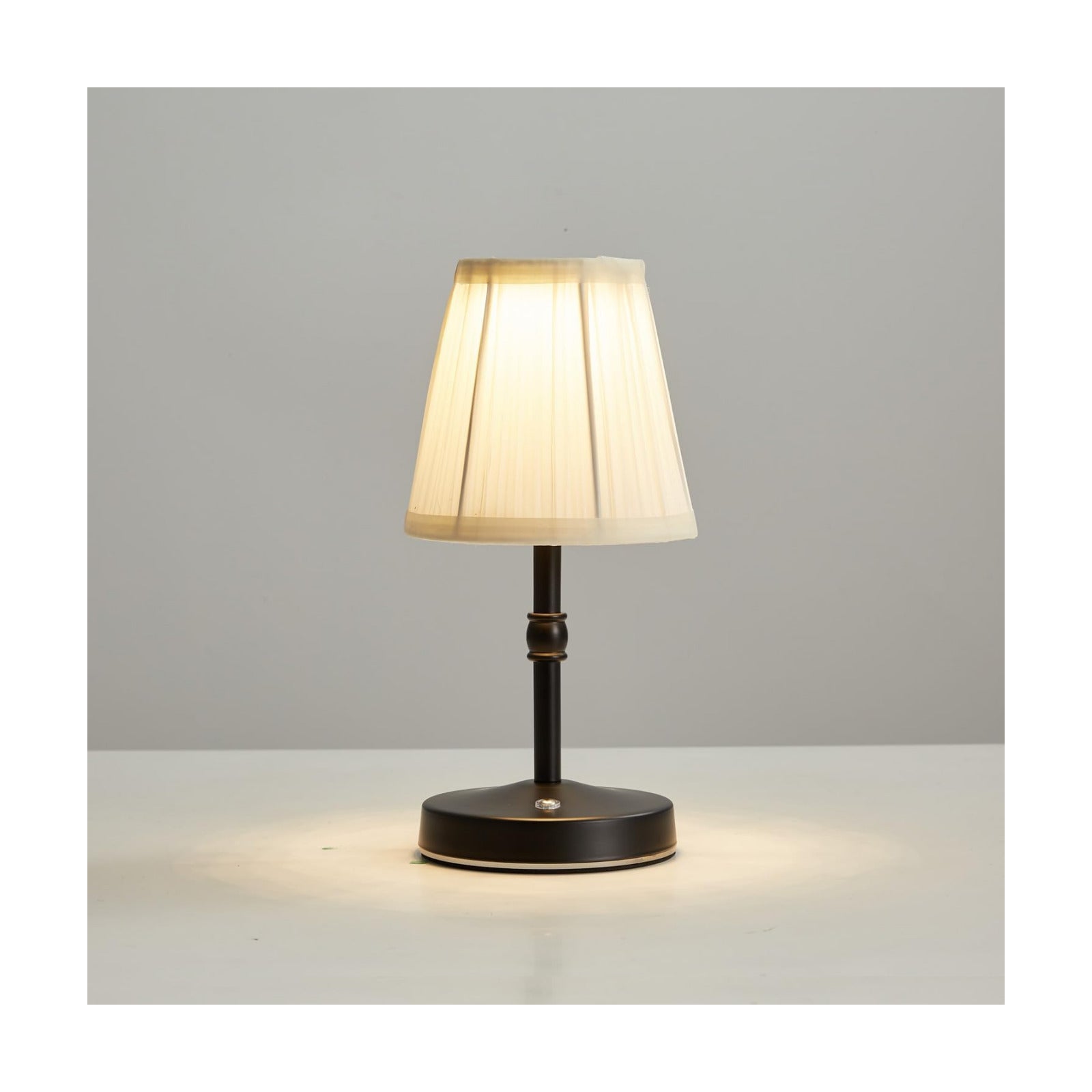 5W LED Cordless Mini Lamp,3000 mah Battery Operated Lamps,3 Color Temperature Dimmable Table Light,Small Rechargeable