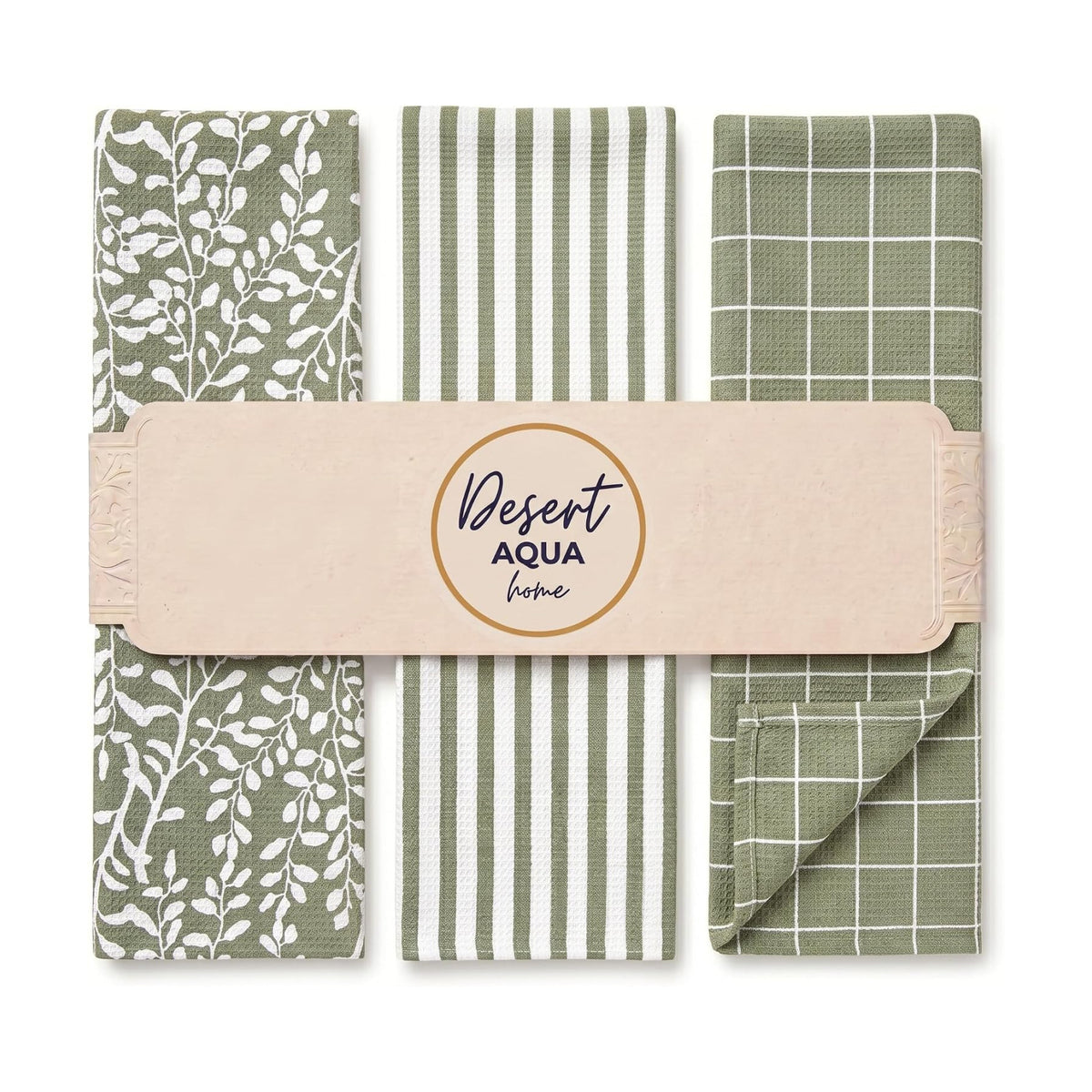 Kitchen Towels, Dish Towels for Kitchen, 3 Pc Kitchen Towel Set