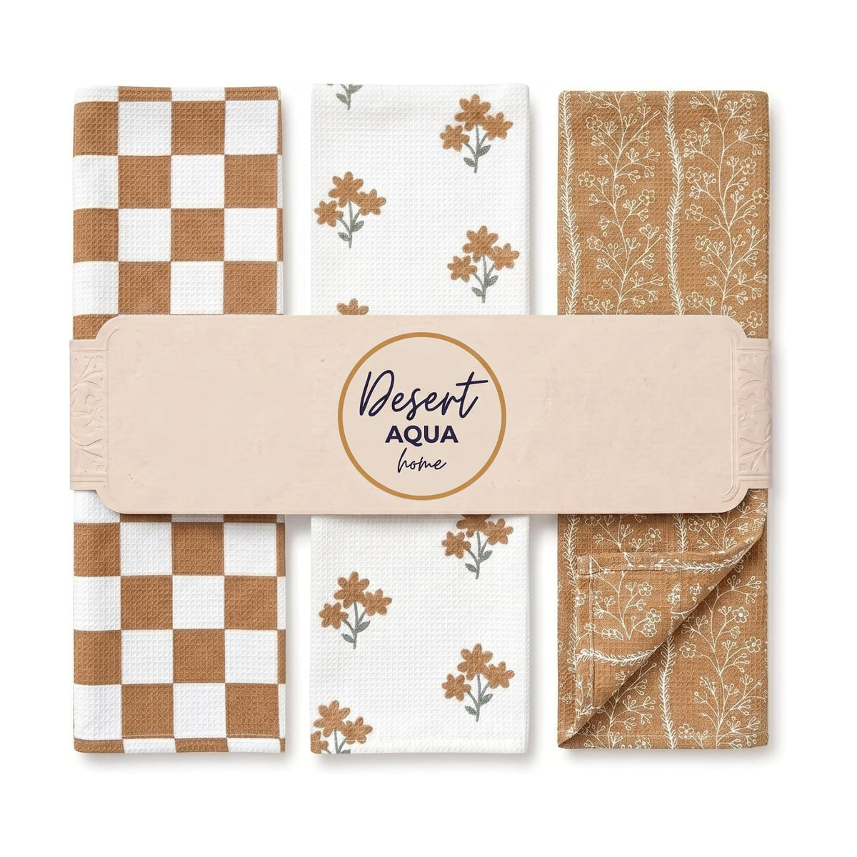 Kitchen Towels, Dish Towels for Kitchen, 3 Pc Kitchen Towel Set