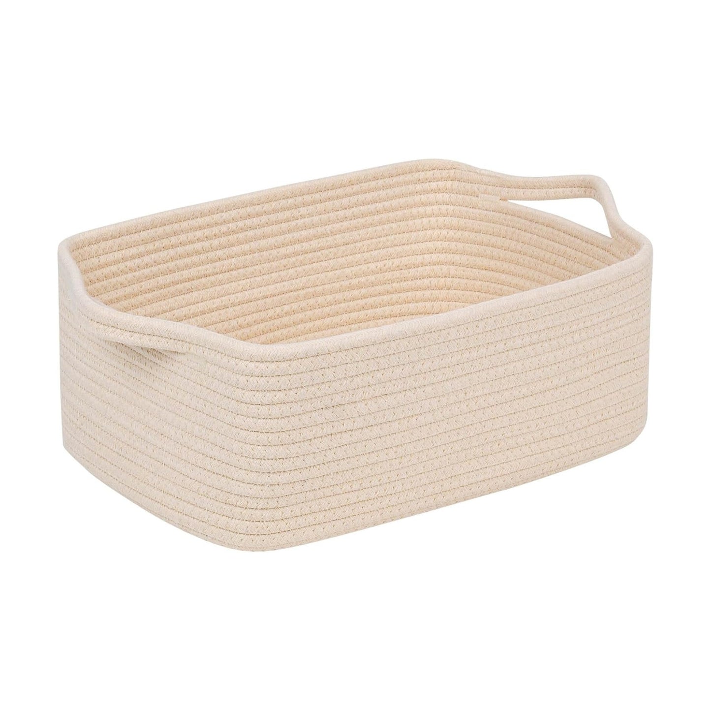 Nursery Storage Bin / Beige / 14''x10''x5 / 14 x 10 x 5