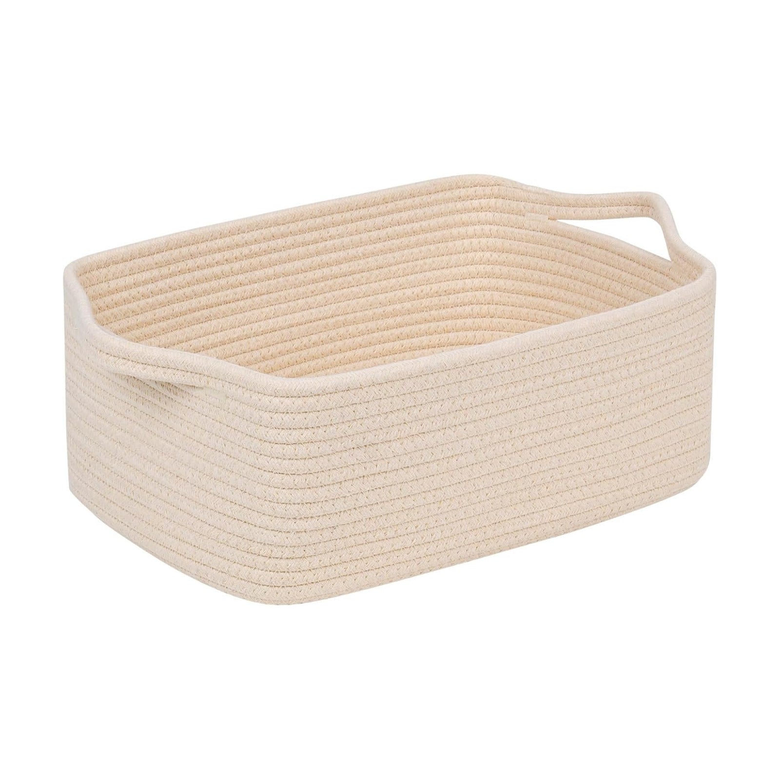 Nursery Storage Bin / Beige / 14''x10''x5 / 14 x 10 x 5