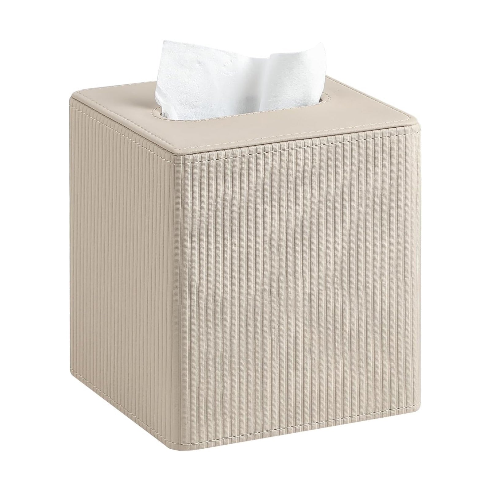 Tissue Box Cover Square / Beige