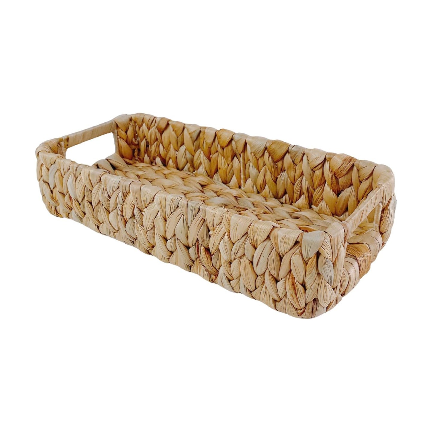 Rectangular Handwoven Wicker Basket