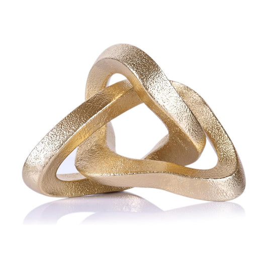 Abstract Knick Knacks Coffee Table Modern Statue / Gold