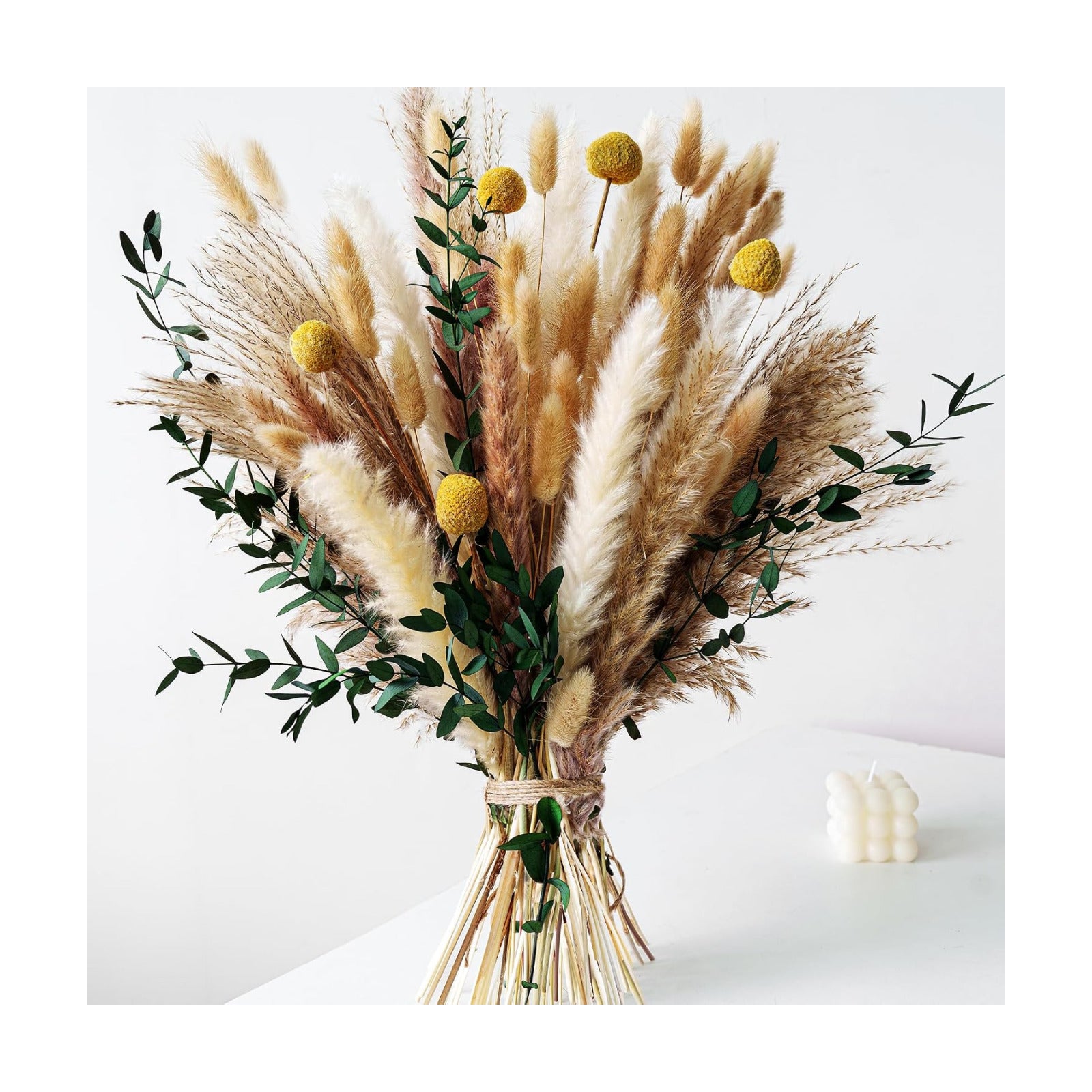 Rustic Flower Arrangement / Green