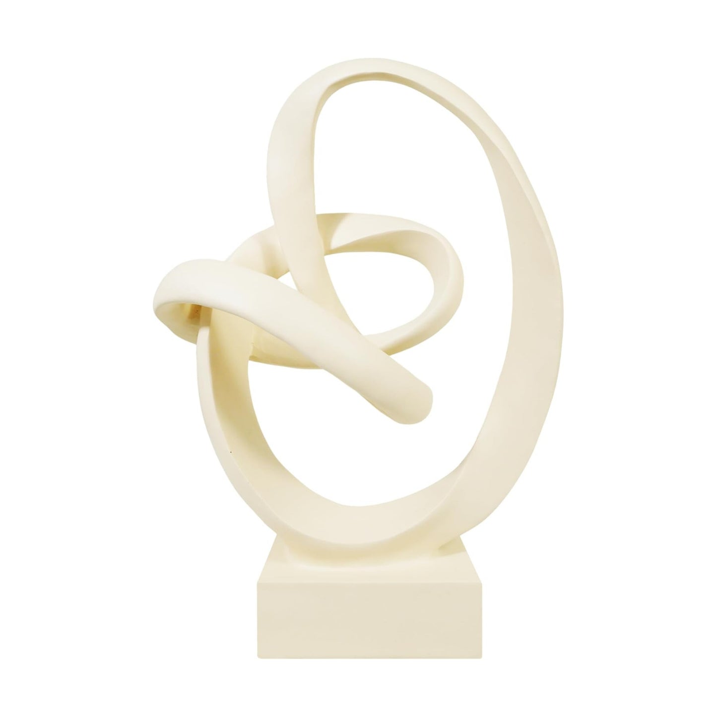 Modern Coffee Table Statues / Beige