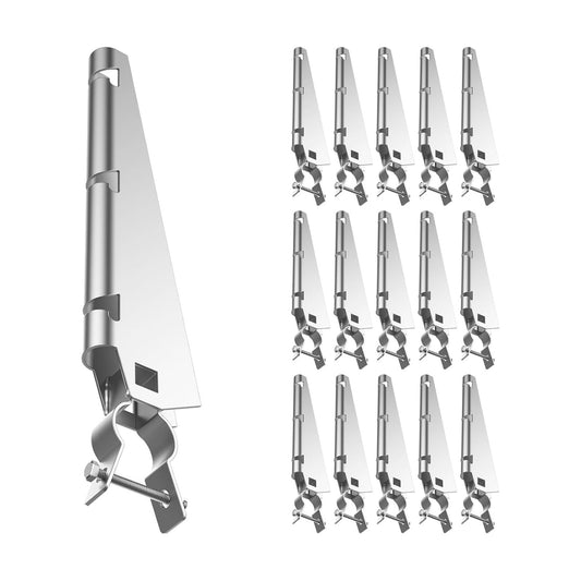 Barbed Wire Arm for " Chain Link Fence / 1-5/8 / Set of 15