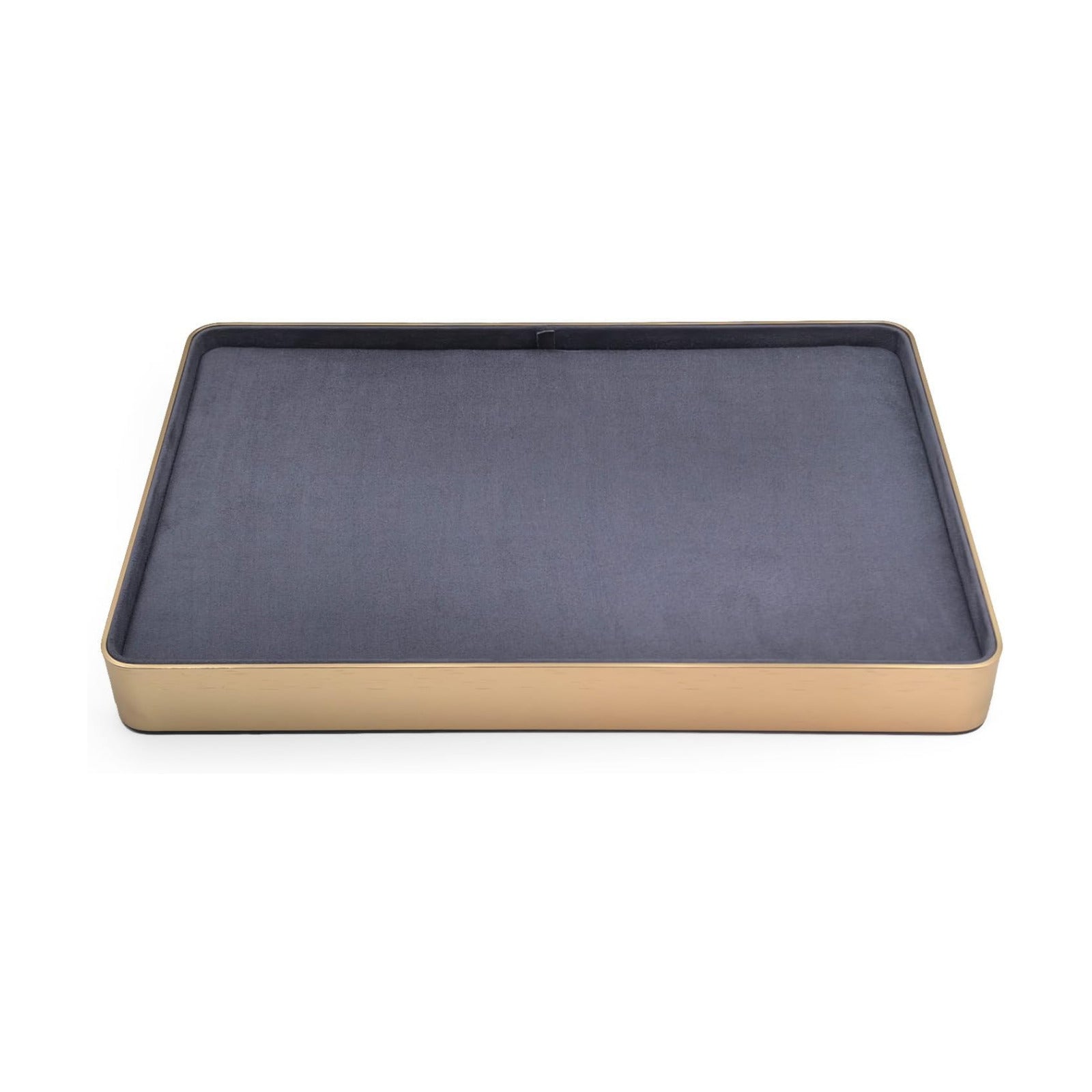 Metal Jewelry Tray, Valet Tray, Bedside Table and Desktop Organizer. It is Stackable and can be Used to Display