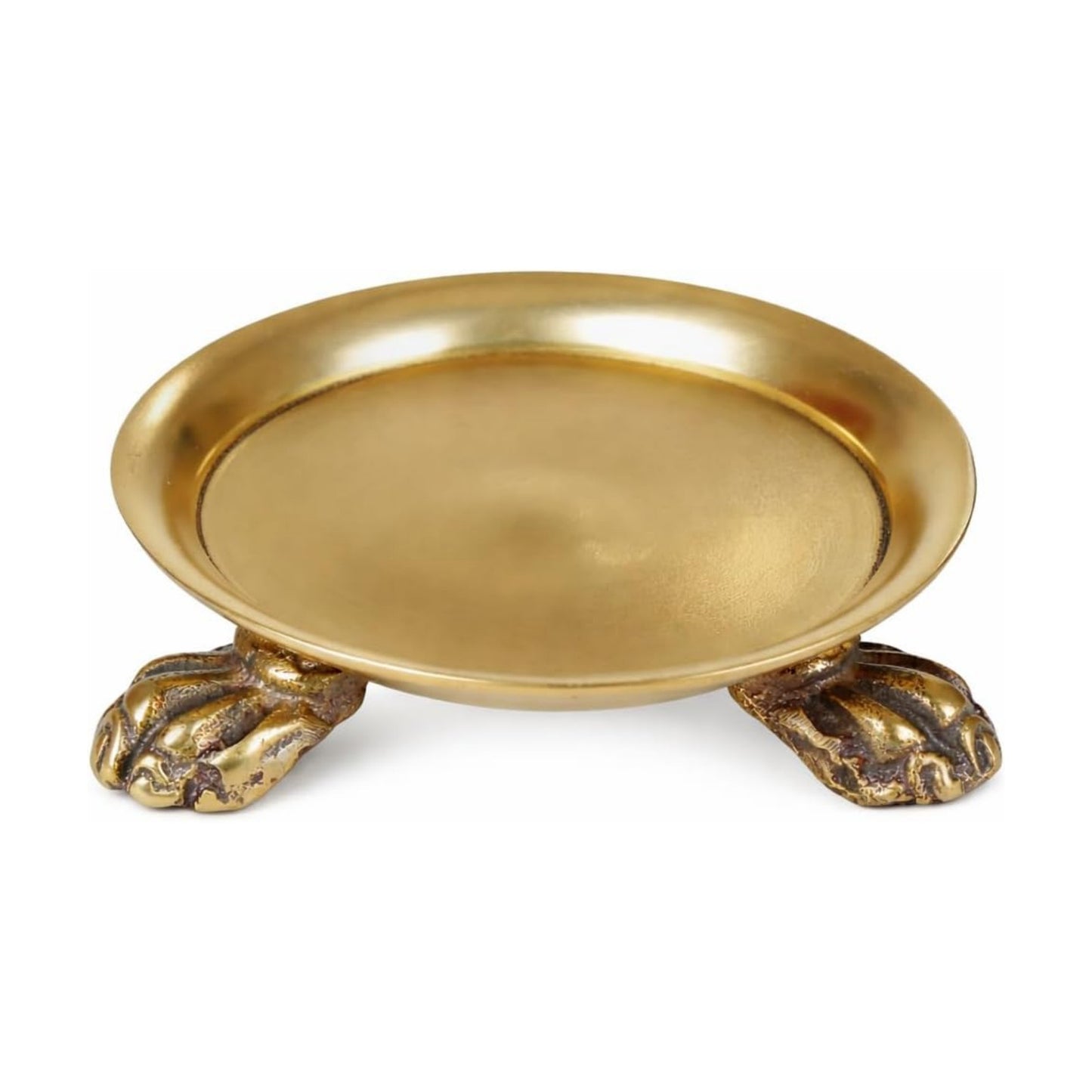 Clawfoot Candle Dish / Gold
