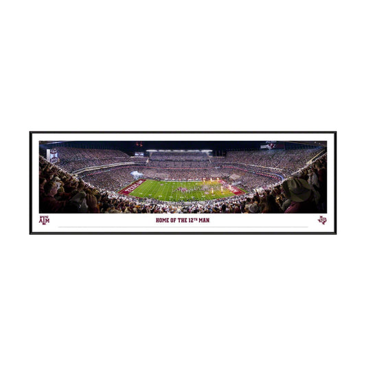 Texas A&M Football / Standard Frame / Framed / 40.3"L x 13.8"W / 40.25 Inch
