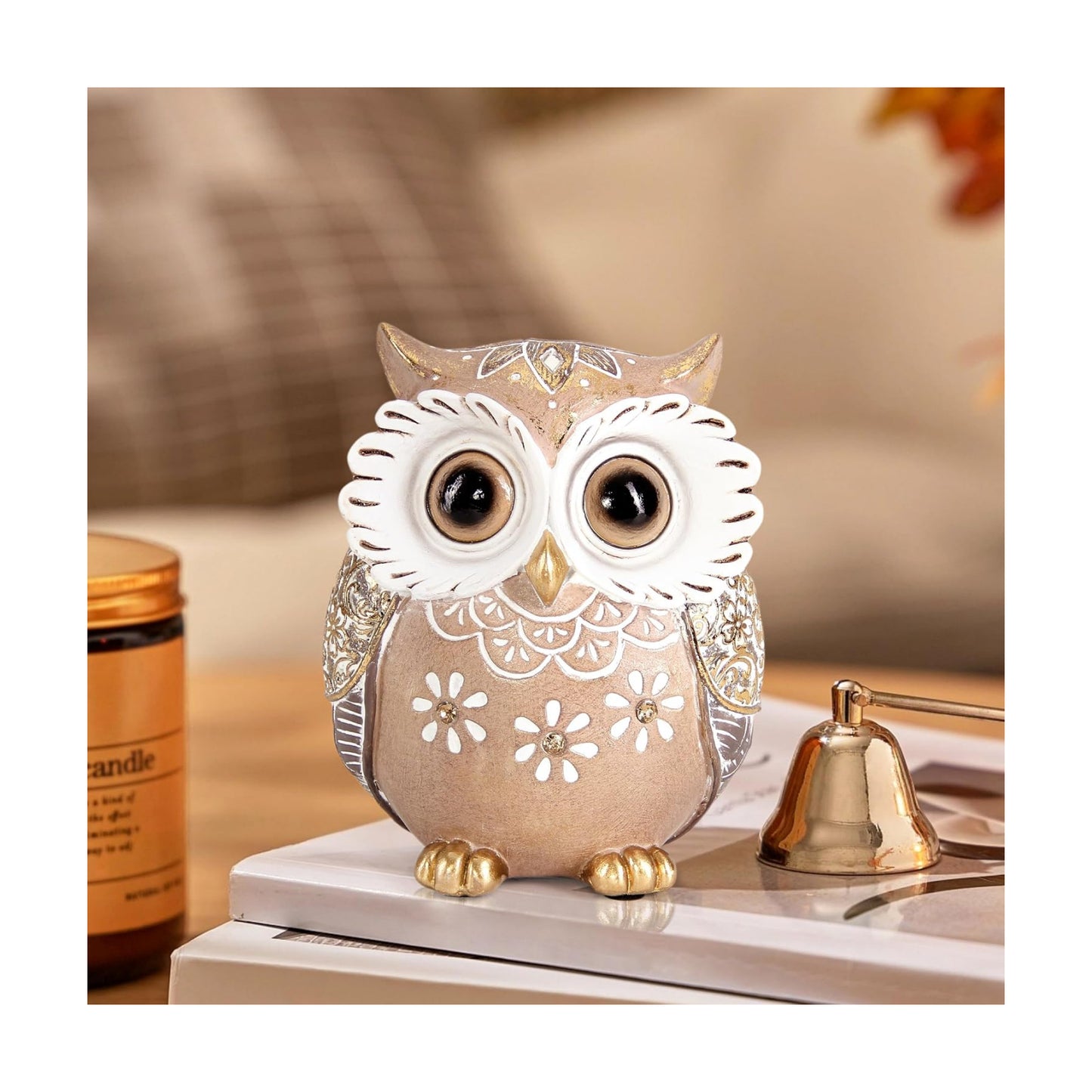 Owl Figurine Home Decor