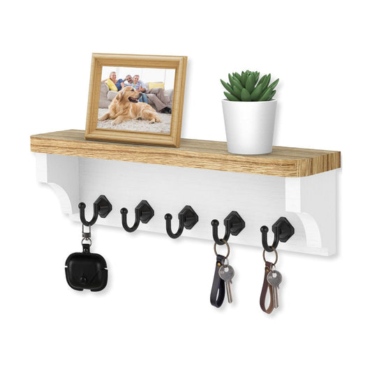 Key Holder / Wall Mount Key Rack / Wood