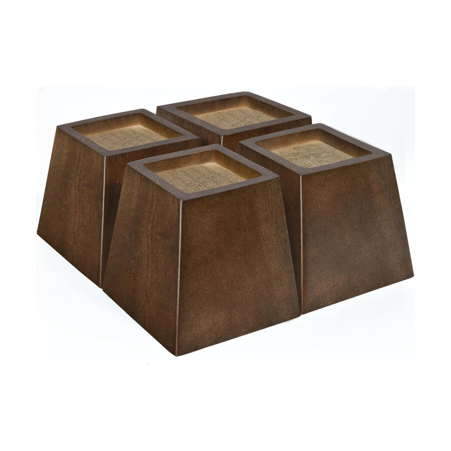 Wood Bed Risers (3 inch Pyramid)