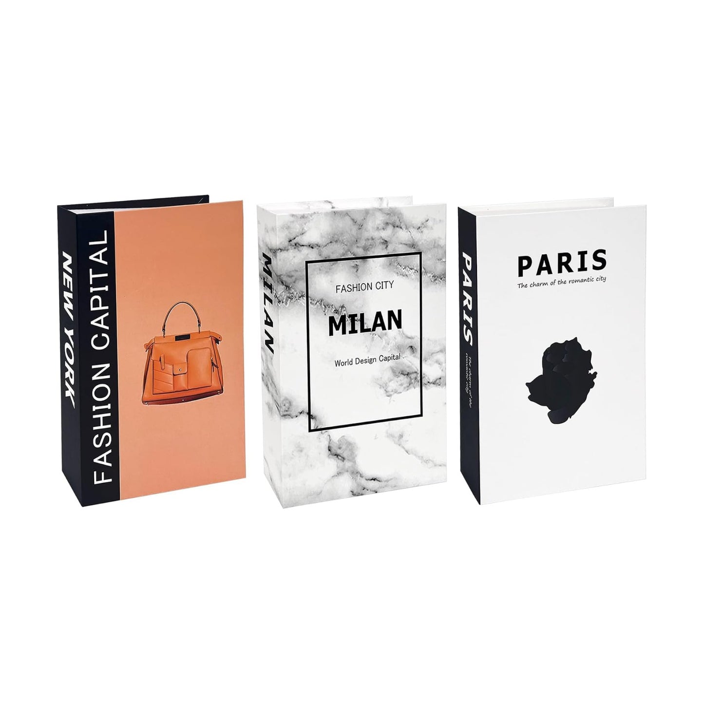 Home Modern Fashion Decoration Fake Books / Set of 3