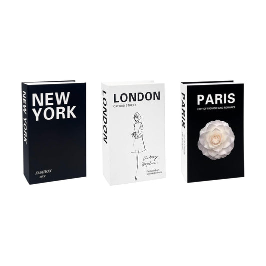 Modern and Fashionable Minimalist Decoration Books / Set of 3