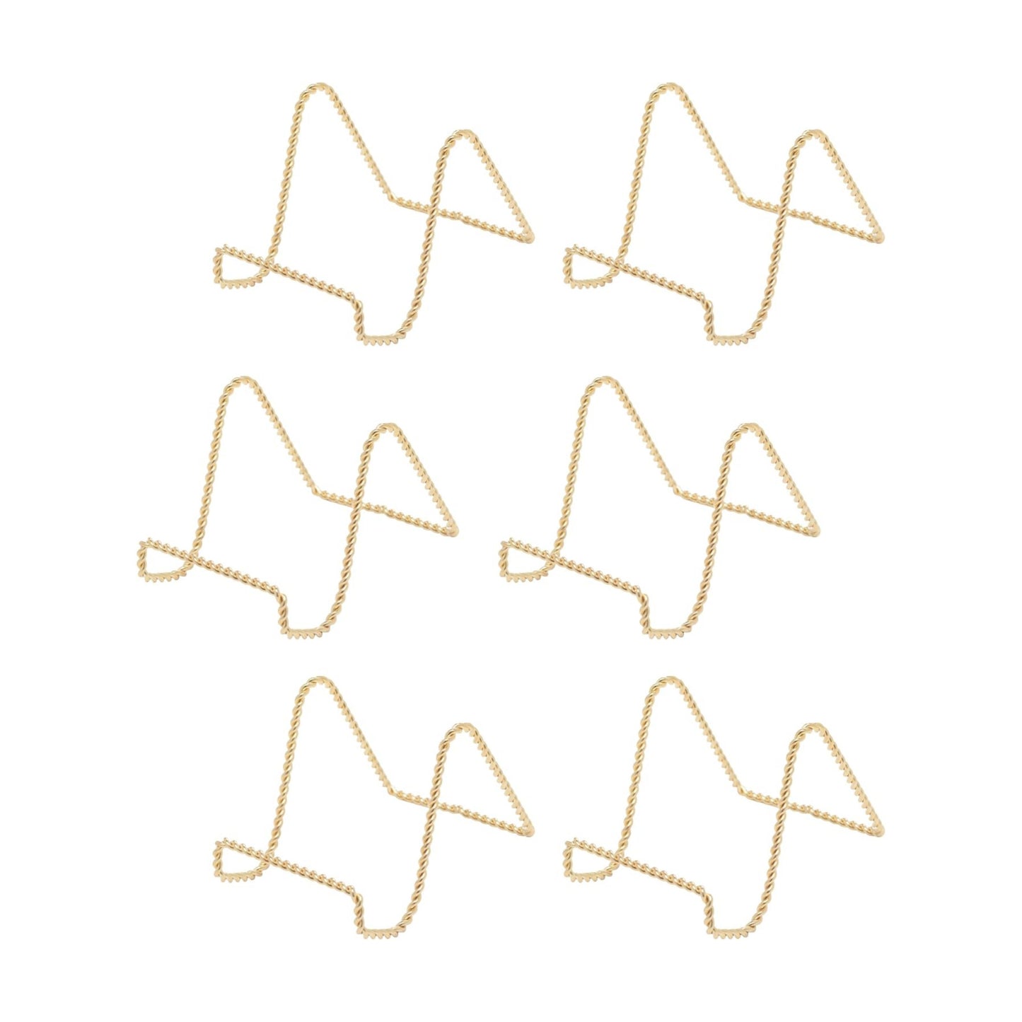 Picture Frames / Plate Stands for Display / Gold / 3 Inch