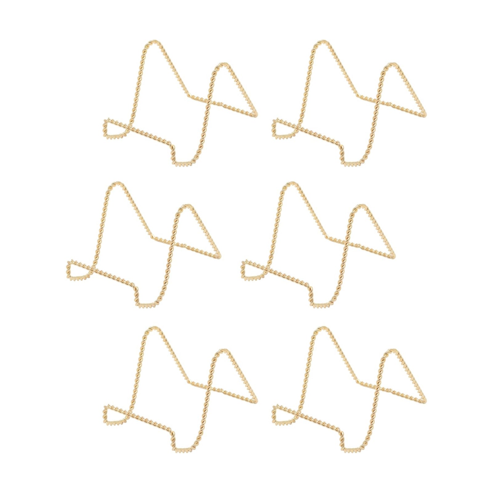 Picture Frames / Plate Stands for Display / Gold / 3 Inch