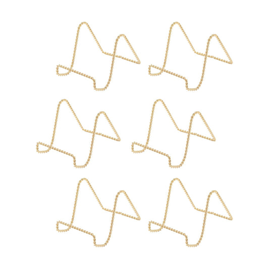 Picture Frames / Plate Stands for Display / Gold / 3 Inch