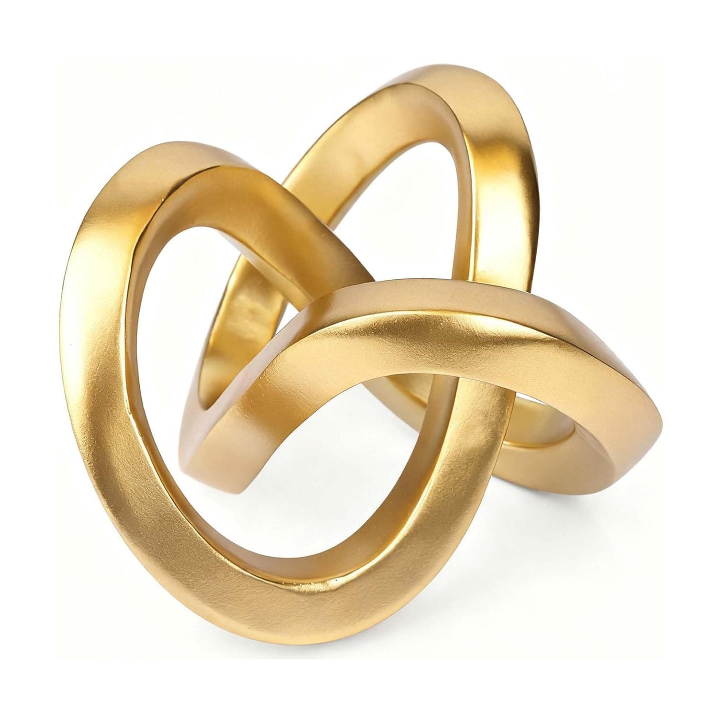 Mid Century Modern Abstract Figurines / Gold