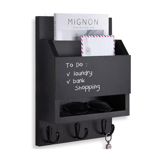 Key Holder / Key and Mail Holder / Black