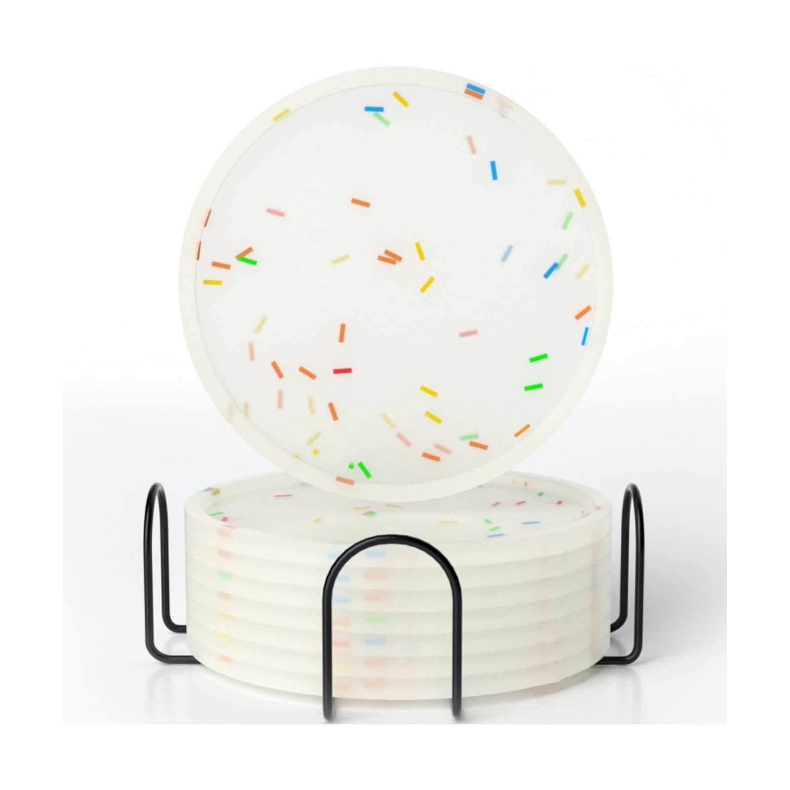 Glow in Dark / Coaster Set, , White / Set of 8