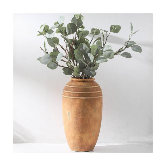 Large Ceramic Flower Vase / 101-2-12.87in / 12.87 Inch