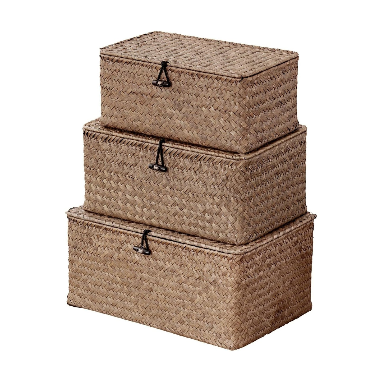 Seagrass Storage Baskets / Coffee* / Set of 3