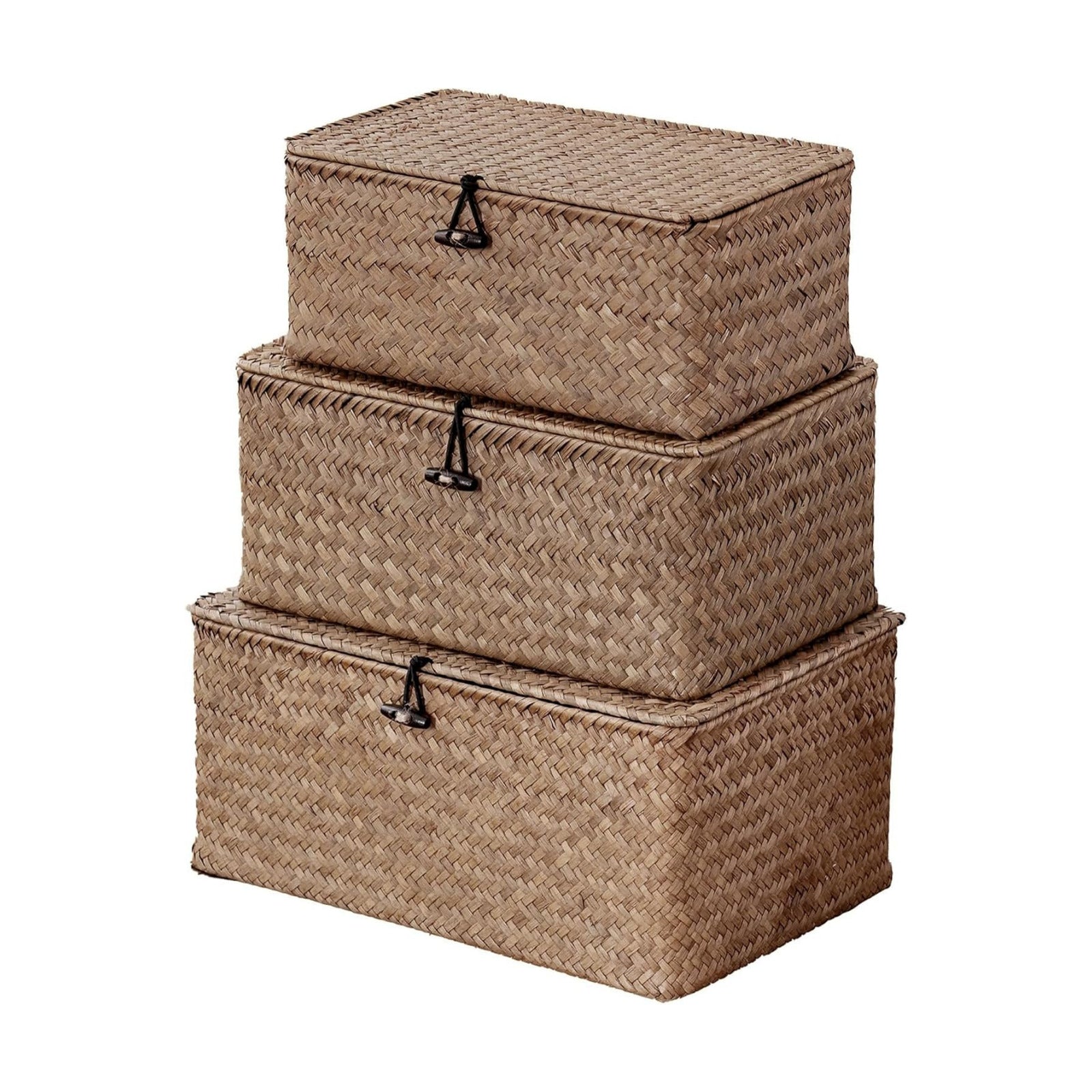 Seagrass Storage Baskets / Coffee* / Set of 3