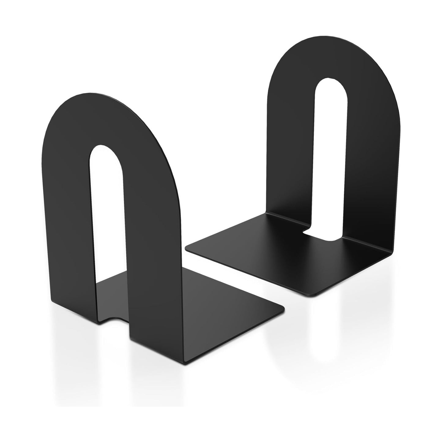 Heavy Duty 10" Bookends / Black / Set of 2