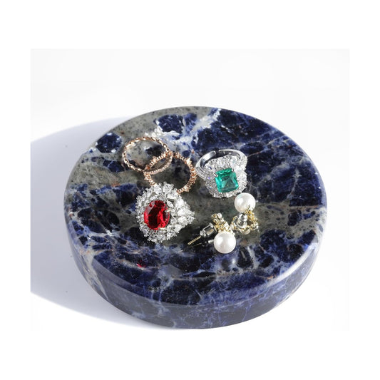 4" Decorative Dish / Blue / Set of 4