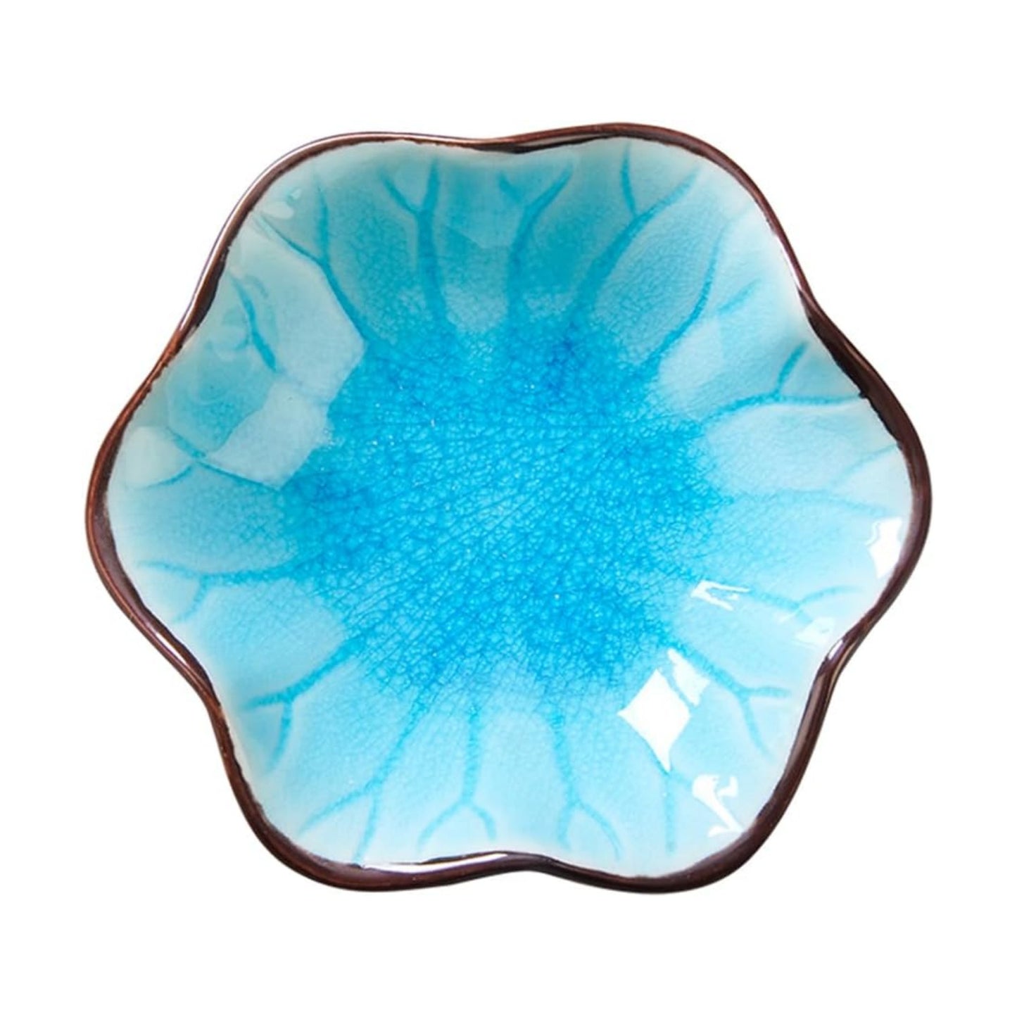 Decorative Ring Holder Small Trinket Tray Bowl / Lake Blue-ice