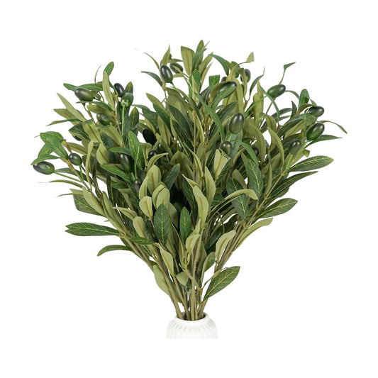 Greenery Vase / Spring Branches Decor for Vase / 18 Inches / Green / Set of 6