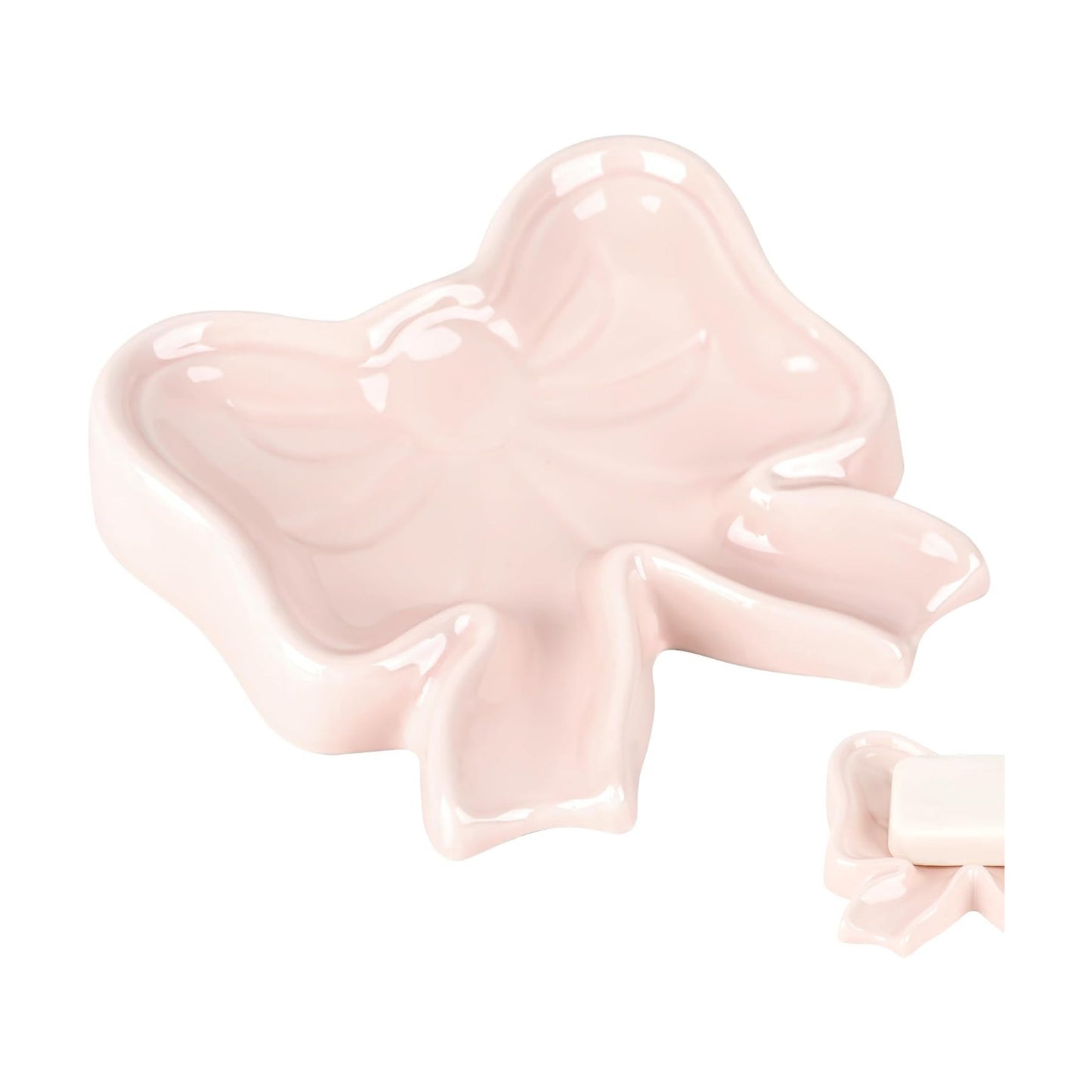 Ceramic Soaps Dish / Pink
