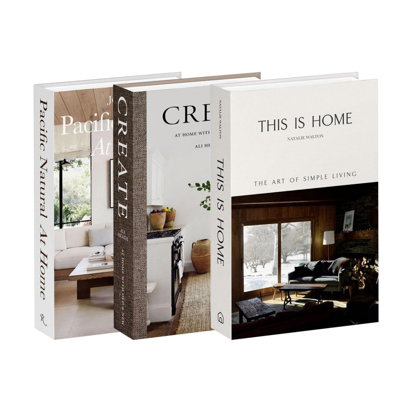 Faux Decorative Books / This Is Home