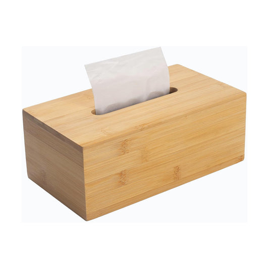 Wood Tissue Box Holder / Rectangular