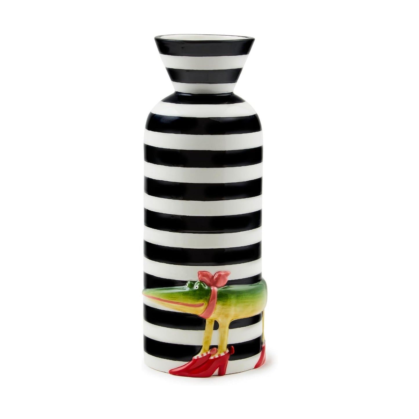 Decorative Ceramic Vase / Patience Brewster Gloria Alligator Vase